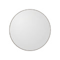 Round Wall Mirror - Simple Minimalist Design, Modern Home Decor**