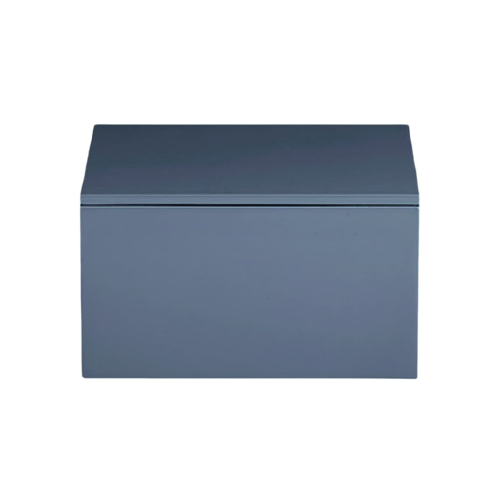 Modern Minimalist Blue Storage Box with Lid