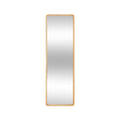 Elegant Full-Length Mirror with Wooden Frame - Vertical Design for Home Decor
