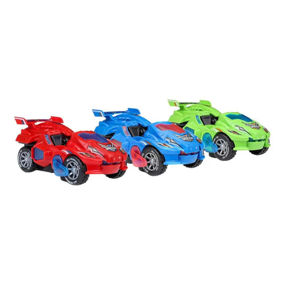 Dinosaur Car That Transforms Equipped With LED Lights